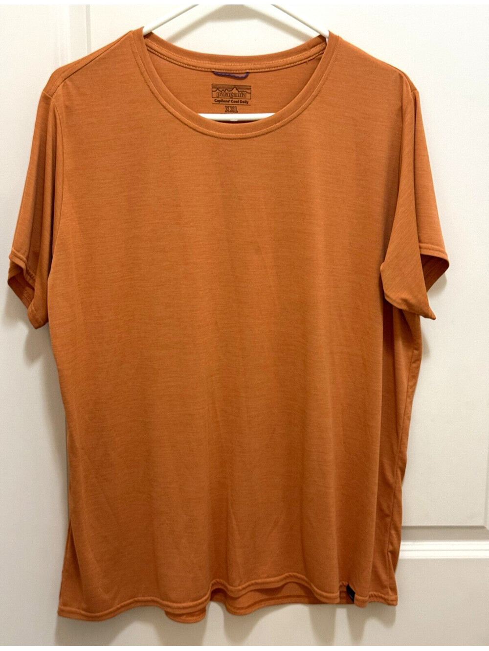 Patagonia Capilene Cool Daily Men’s XXL Orange Short Sleeve Performance T-Shirt
